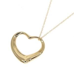 Tiffany Gold Open Heart Necklace Accessory